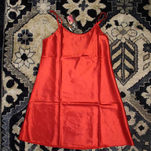 satin mini chemise - Picture 1 of 4